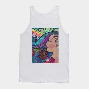 Lady in the Clouds Tank Top